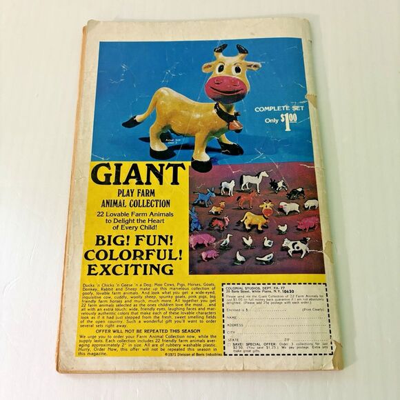 Dennis the Menace Bonus Magazine Comic Book 1972 Wish I Was Book Hank Ketchum - Picture 3 of 3